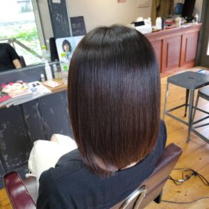 縮毛矯正した人